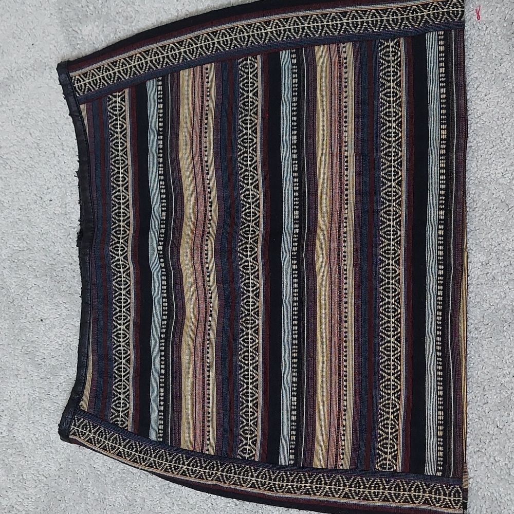 H&M Tribal Mini Skirt, Size 12